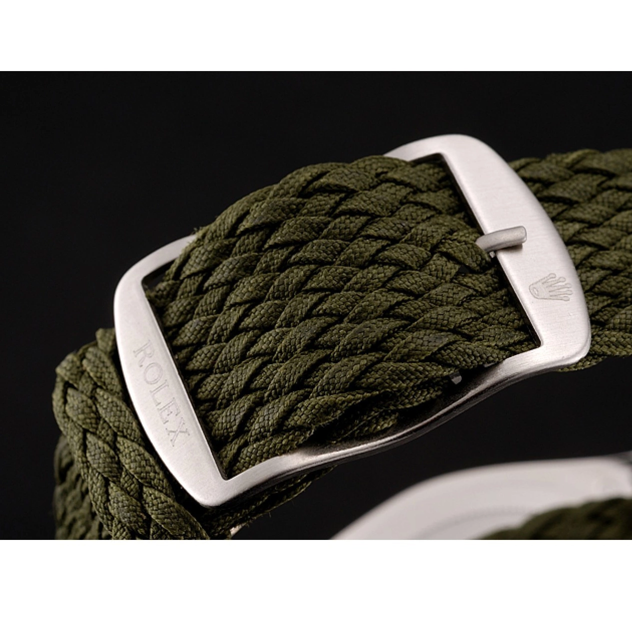 Rolex aaa copy Green Green Bracelet Dial Yacht Fabric Rolex Master 1453869 0611